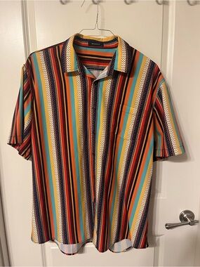 70’s style Men’s Button Down - XL